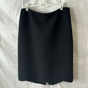 Calvin Klein Black Suit Skirt